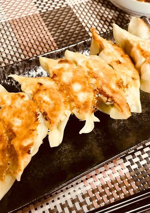 お家でこんがり♪♪手作り餃子！！-レシピのメイン写真