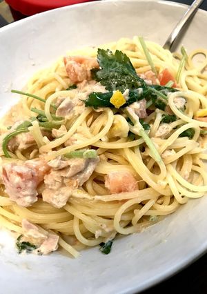 春のツナマヨパスタ-レシピのメイン写真