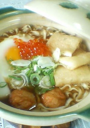 艶うどん　鍋焼き　(*^^*)-レシピのメイン写真