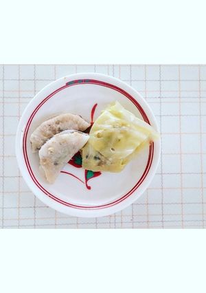 離乳食後期【ロールキャベツと大根餃子】-レシピのメイン写真