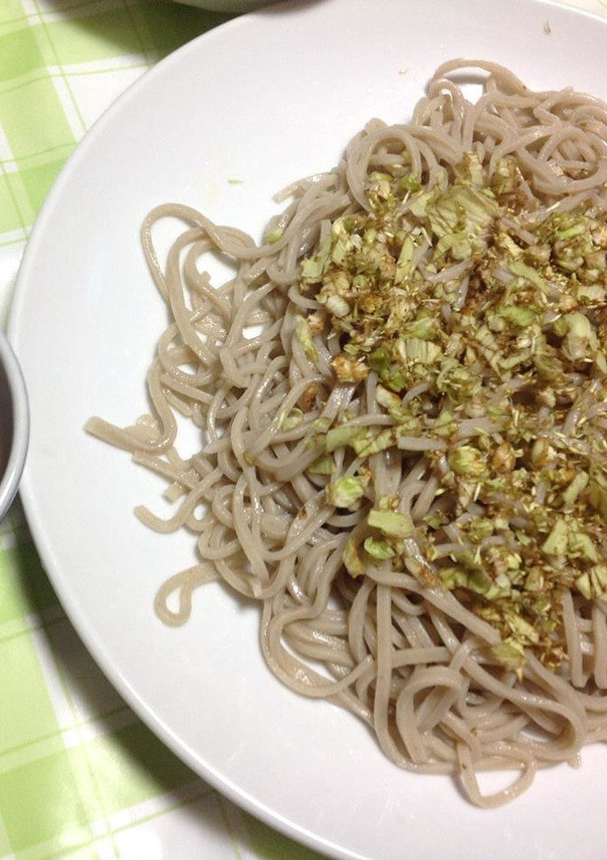 春の香りを楽しむ♥ふきのとう蕎麦-レシピのメイン写真