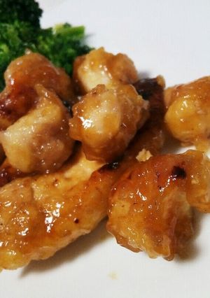 鶏ムネ＆軟骨のママレード照り焼き-レシピのメイン写真