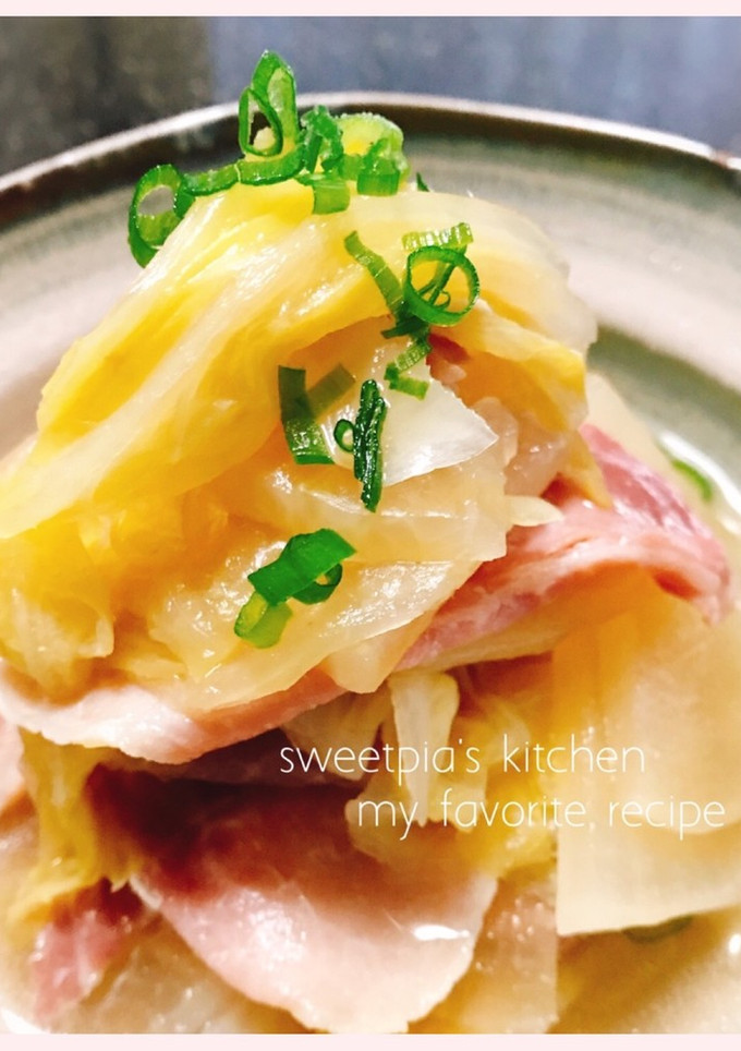 生ハムと白菜と大根の旨煮♪-レシピのメイン写真