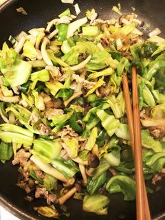 キャベツと豚肉のオイスターソース炒め-レシピのメイン写真