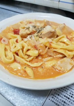 詩知里屋のドーロ風パスタ(ポモドーロ)-レシピのメイン写真