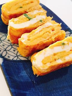 お弁当に♬ ネギ入り卵焼き-レシピのメイン写真