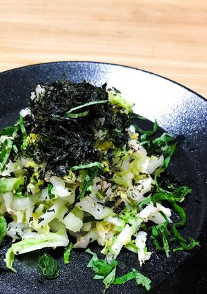 白菜とツナのばら干しサラダ-レシピのメイン写真