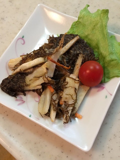 もずくと里芋の揚げ焼き-レシピのメイン写真