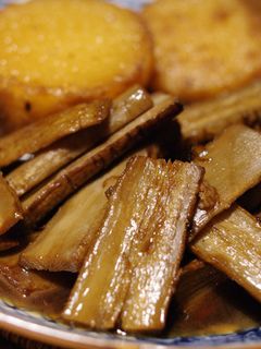 ごぼうと長芋の揚げ煮-レシピのメイン写真