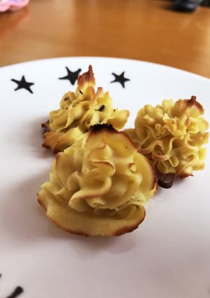 離乳食後期からのお豆腐スイートポテト-レシピのメイン写真