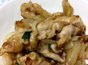 豚もも薄切り肉と玉葱の甘酢あん炒め-レシピのメイン写真