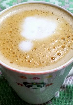 フォームドミルク入りコーヒー-レシピのメイン写真