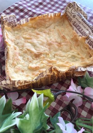 大豆粉とじゃが芋のケーキ-レシピのメイン写真