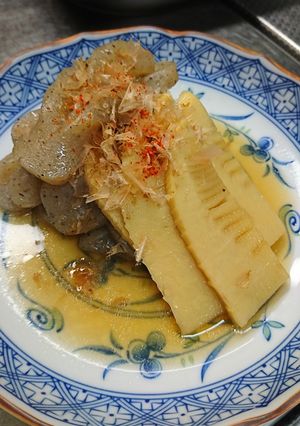 こんにゃくとタケノコの炒め煮-レシピのメイン写真