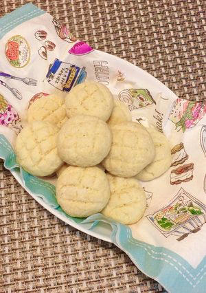 簡単❤HMでちっちゃいメロンパンクッキー-レシピのメイン写真