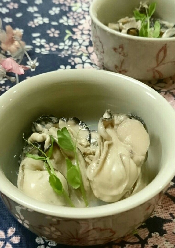 牡蠣のだし煮-レシピのメイン写真