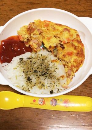 オムレツ　離乳食後期-レシピのメイン写真