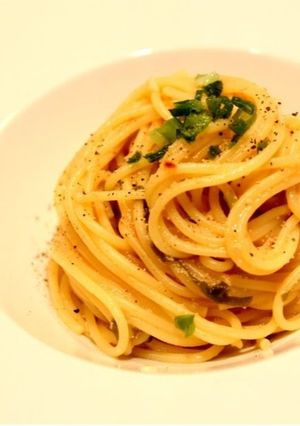 日本酒香る大人のたらこパスタ-レシピのメイン写真