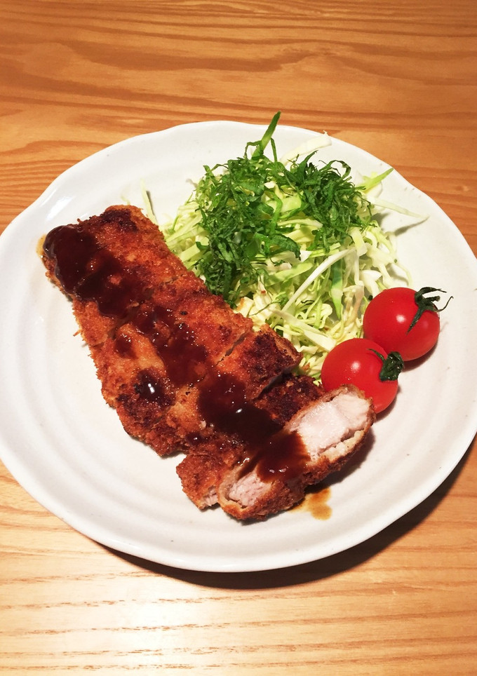 普通のとんかつ-レシピのメイン写真