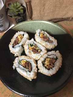 焼肉de裏巻き寿司風-レシピのメイン写真