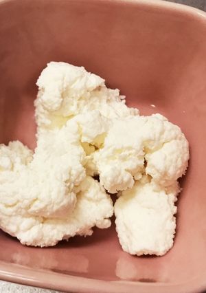 離乳食中期❁手作りカッテージチーズ-レシピのメイン写真
