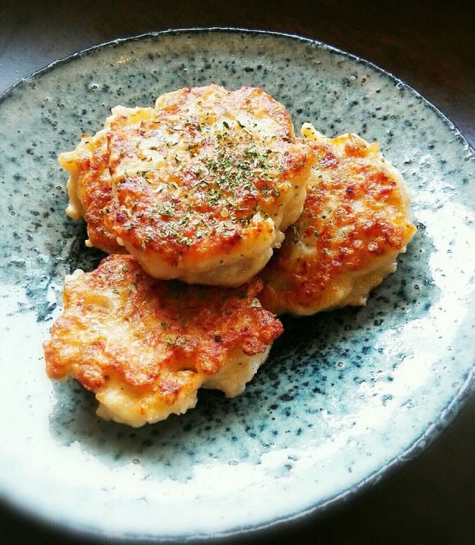 半分お豆腐。鶏ミンチのヘルシーつくね。-レシピのメイン写真
