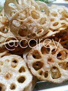 【簡単】パリパリ♪レンコンチップス-レシピのメイン写真