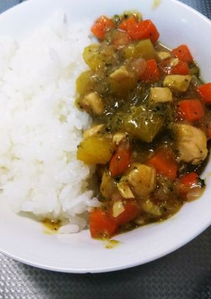 1歳☆ゴロ②さつまいもと鶏ささみのカレー-レシピのメイン写真