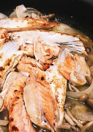 鮭の味噌バター蒸し焼き-レシピのメイン写真