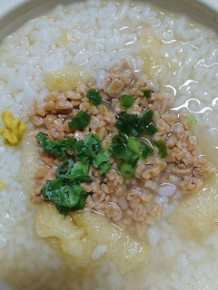 身体に優しいひきわり納豆のお粥-レシピのメイン写真