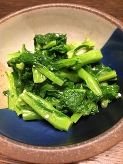 なばなの塩麹 からし和え!-レシピのメイン写真