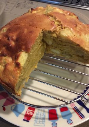 さつまいもとりんごのパウンドケーキ-レシピのメイン写真