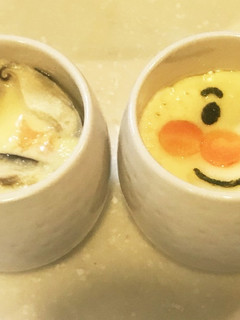 簡単!子供が喜ぶアンパンマン茶碗蒸し☆-レシピのメイン写真