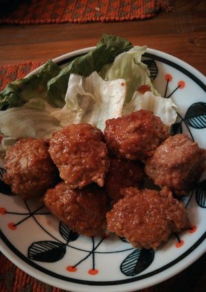 ボリュームたっぷり煮込み肉団子-レシピのメイン写真