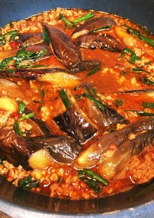 辛口麻婆茄子(辛口麻婆豆腐)-レシピのメイン写真