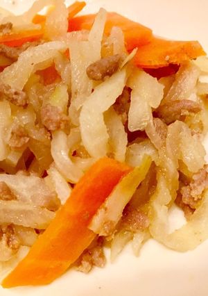 簡単薄味切り干し大根の煮物(幼児食)-レシピのメイン写真