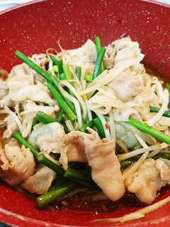 豚バラ肉とニンニクの芽ー炒めるだけ!-レシピのメイン写真