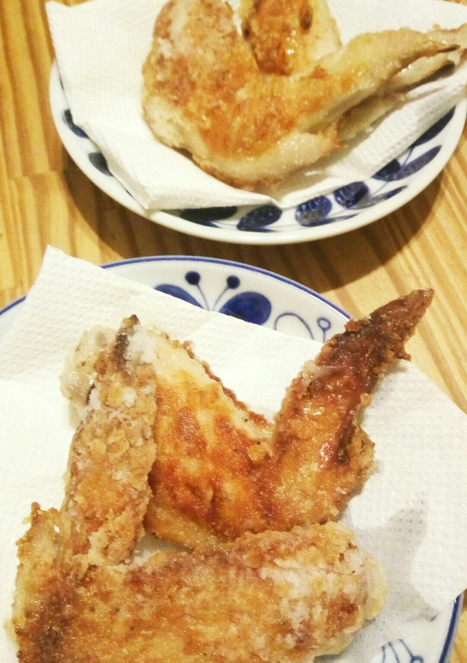 酒かす手羽の塩唐揚げ-レシピのメイン写真