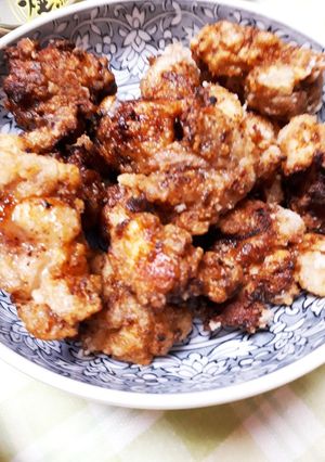 ご飯がすすむ！鶏肉の梅風味揚げ-レシピのメイン写真