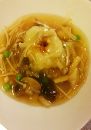 キノコ餡掛けハンバーグ❤ゆりさん風-レシピのメイン写真