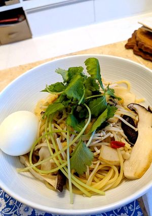 きのこの和風ピリ辛パスタ-レシピのメイン写真