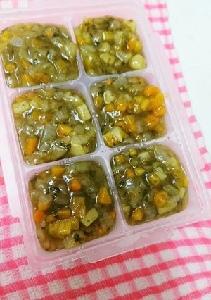 離乳食中期 野菜あんかけ-レシピのメイン写真