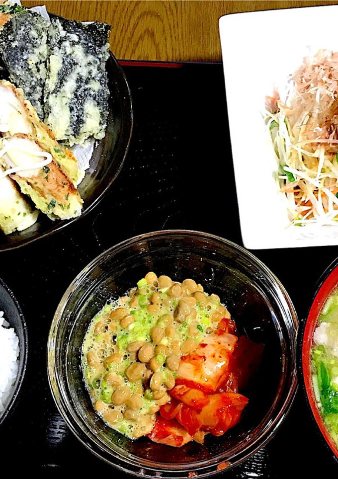 竹輪チーズ磯辺揚げ 桜海老のかき揚げ-レシピのメイン写真