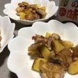 とり肉とじゃが芋の味噌炒め