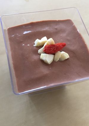 混ぜるだけ!豆腐のチョコムース !-レシピのメイン写真