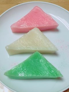 お雛祭り♡三色ういろう(菱餅代わりにも)-レシピのメイン写真
