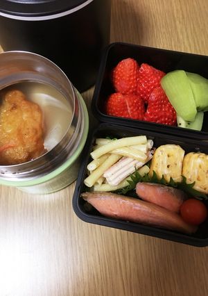 2018／3／6お弁当-レシピのメイン写真