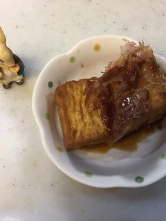 簡単焼き厚揚げ-レシピのメイン写真