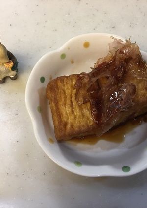 簡単焼き厚揚げ-レシピのメイン写真
