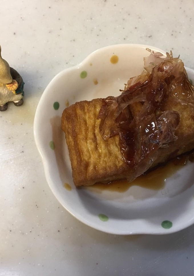 簡単焼き厚揚げ-レシピのメイン写真